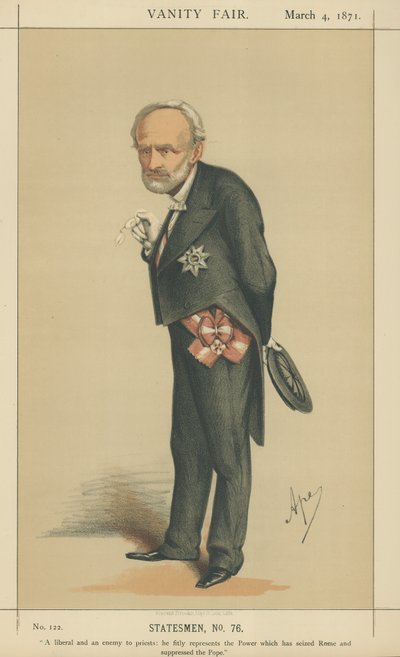 シュヴァリエチャールズカドルナ 作： Carlo Pellegrini